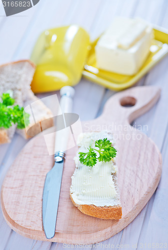 Image of bread with butter