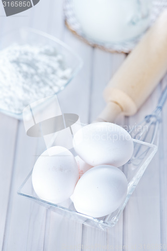 Image of ingredients for dough