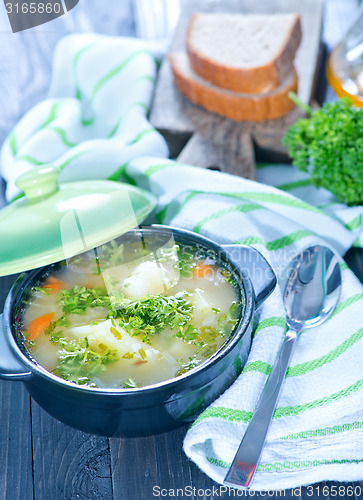 Image of fresh soup