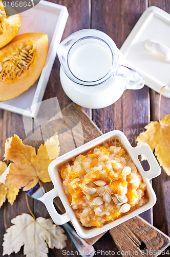 Image of pumpkin porridge