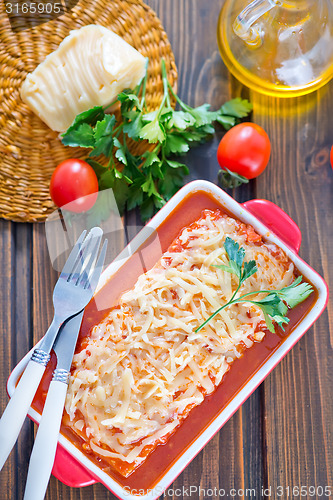 Image of lasagne