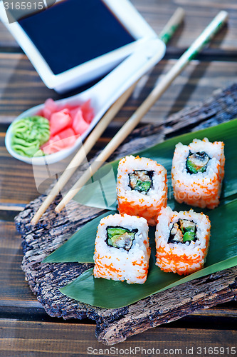 Image of sushi