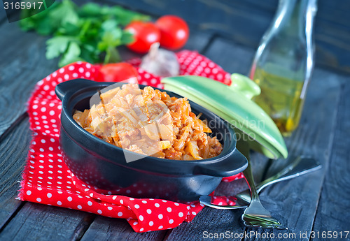 Image of braised cabbage