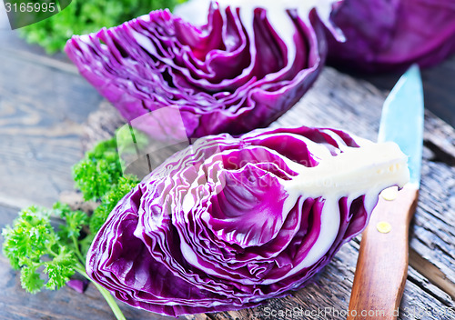 Image of blue cabbage