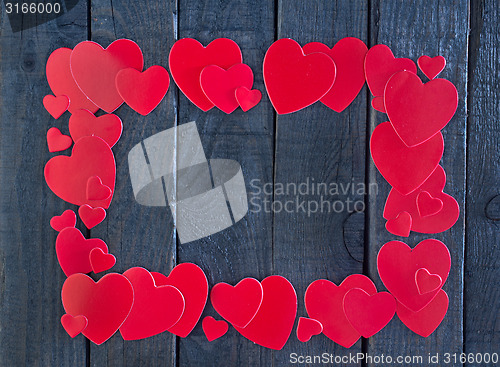 Image of red hearts