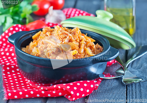 Image of braised cabbage