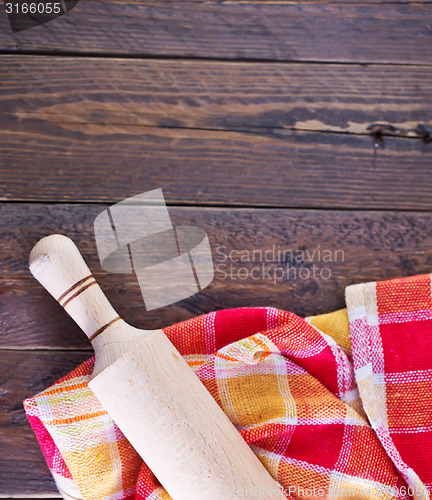 Image of wooden rolling pin