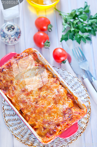 Image of lasagna