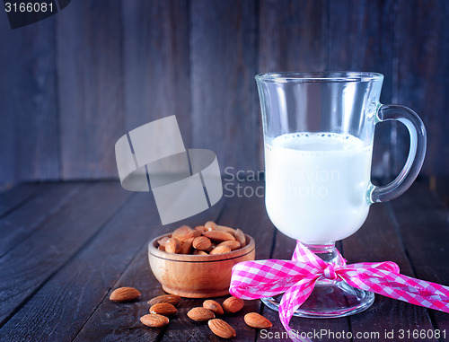 Image of almond milk