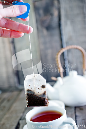 Image of tea in bag