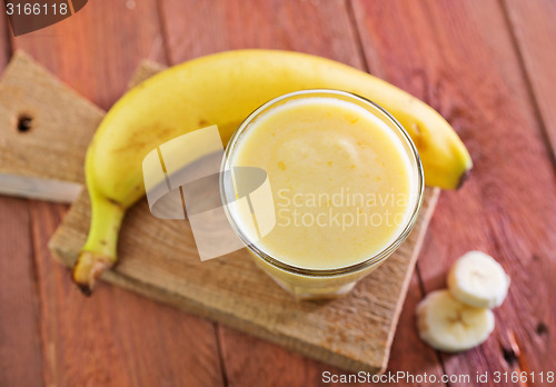 Image of banana yogurt