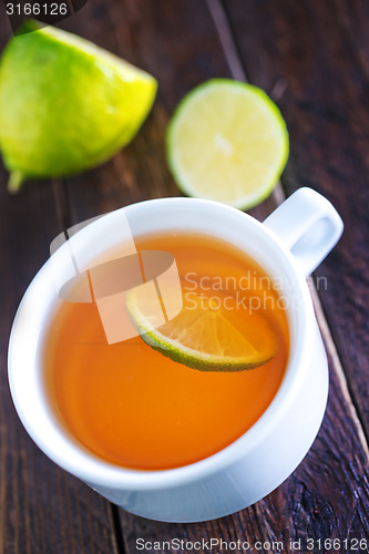 Image of tea with lemon