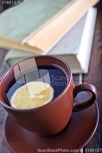 Image of tea with lemon