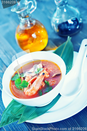 Image of fresh asian soup