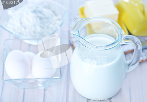 Image of ingredients for dough