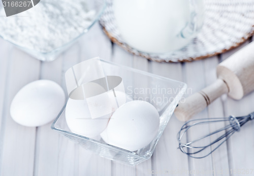 Image of ingredients for dough