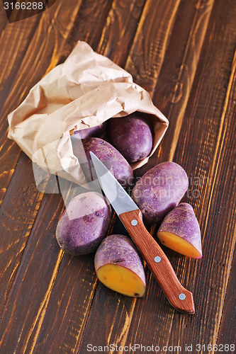 Image of raw potato