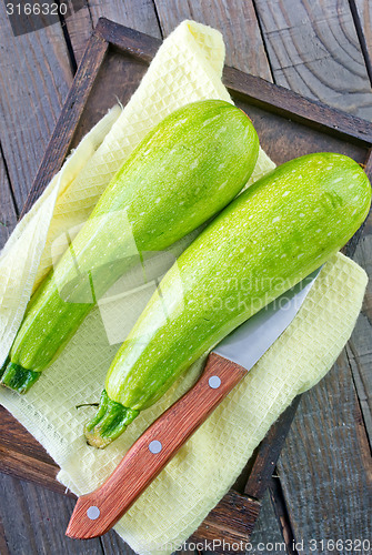 Image of raw zucchini