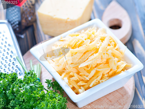 Image of grated cheese