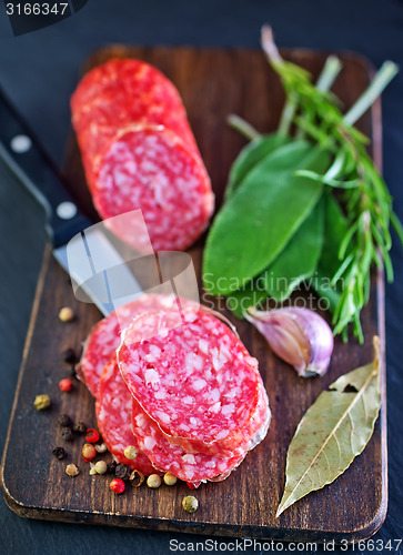 Image of salami