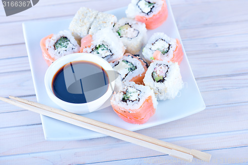 Image of sushi