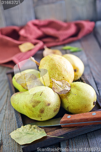 Image of fresh pear