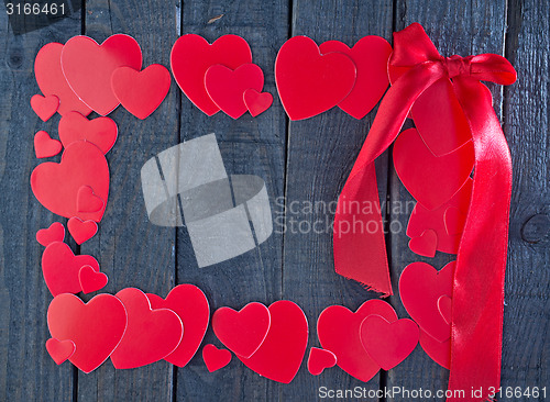 Image of red hearts