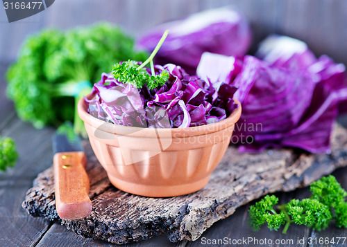 Image of blue cabbage