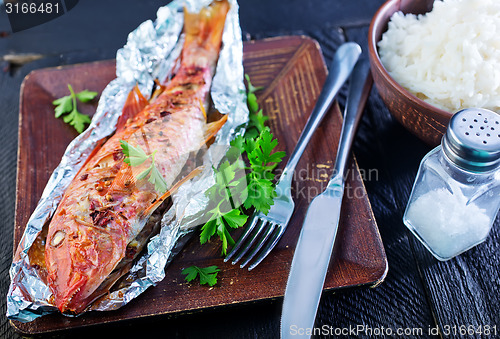 Image of baked fish