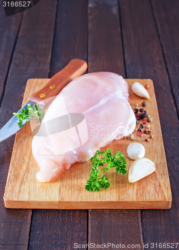 Image of raw chicken