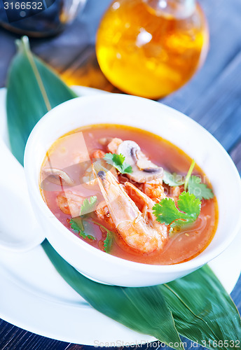 Image of fresh asian soup