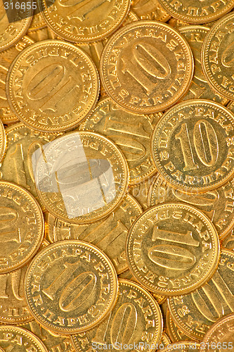 Image of Coins close up