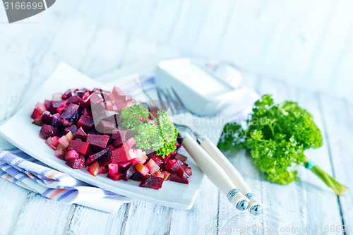 Image of beet salad