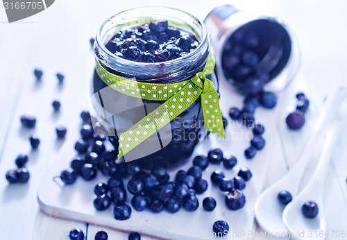 Image of blueberry jam