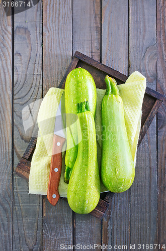 Image of raw zucchini