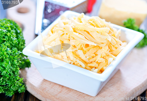 Image of grated cheese