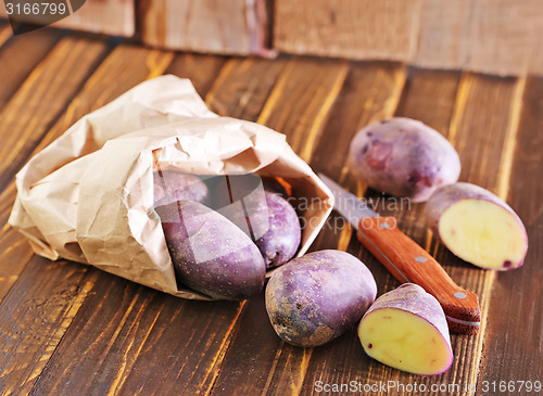 Image of raw potato