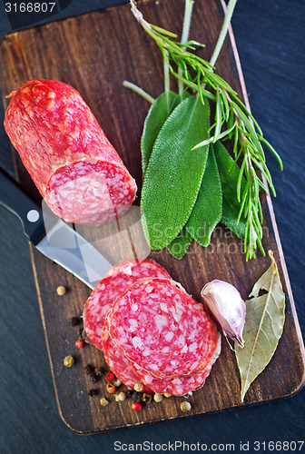 Image of salami