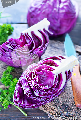 Image of blue cabbage