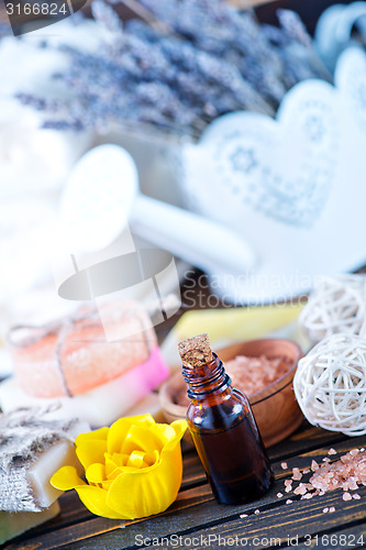Image of objects for bath