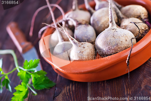 Image of raw beet