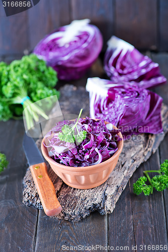 Image of blue cabbage