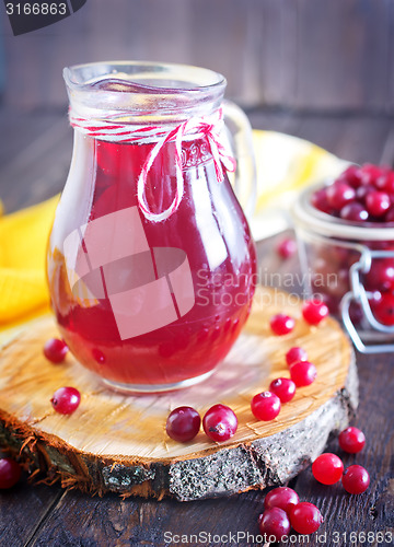 Image of cranberry juice