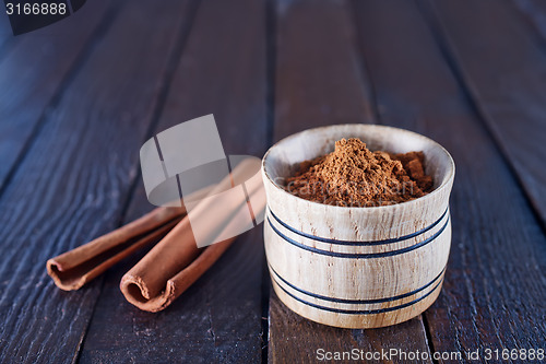 Image of dry cinnamon