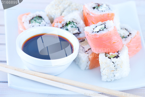 Image of sushi