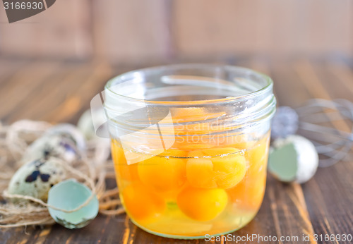 Image of raw eggs