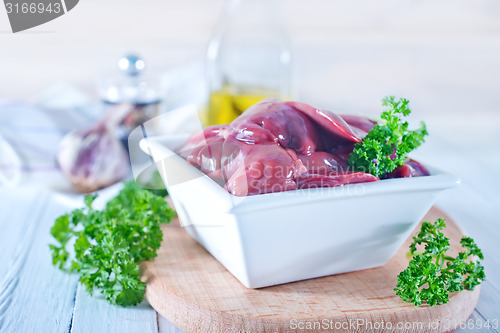 Image of raw liver