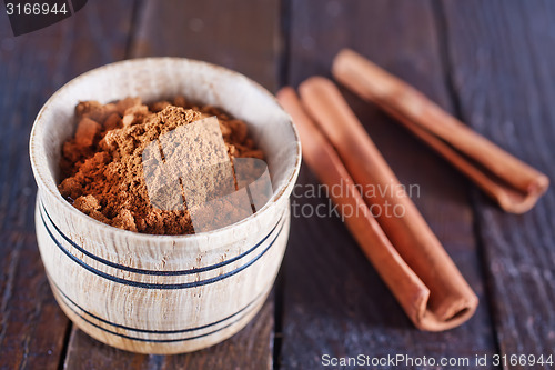 Image of dry cinnamon