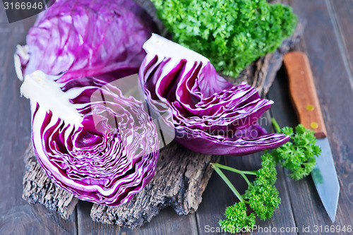 Image of blue cabbage