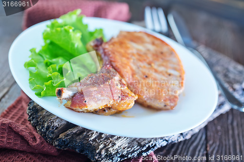 Image of fried steak